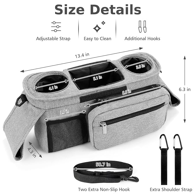 Accmor Universal Stroller Organizer - Image 9