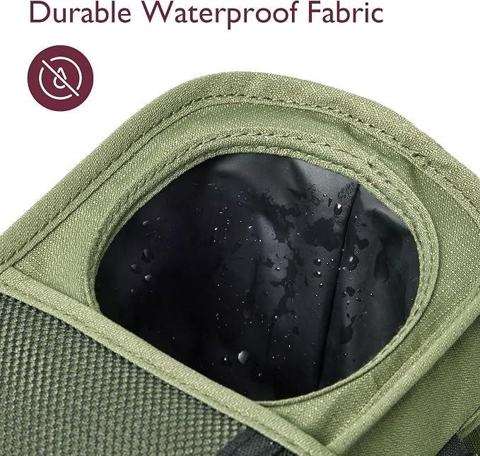 Momcozy Universal Baby Stroller Organizer, 2 Insulated Cup Holder, Detachable - Image 5