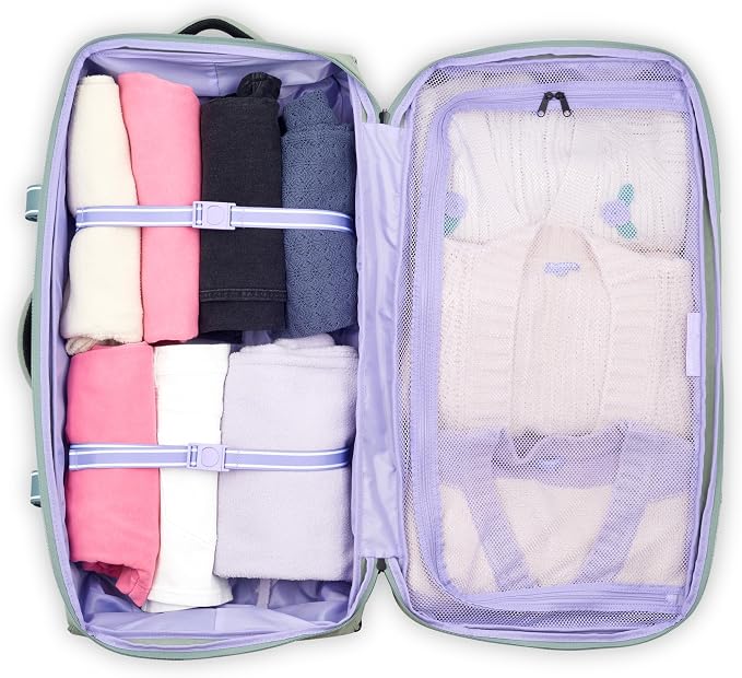 florence by mills Women's Two Wheel Rolling Travel Duffle Bag - Image 10