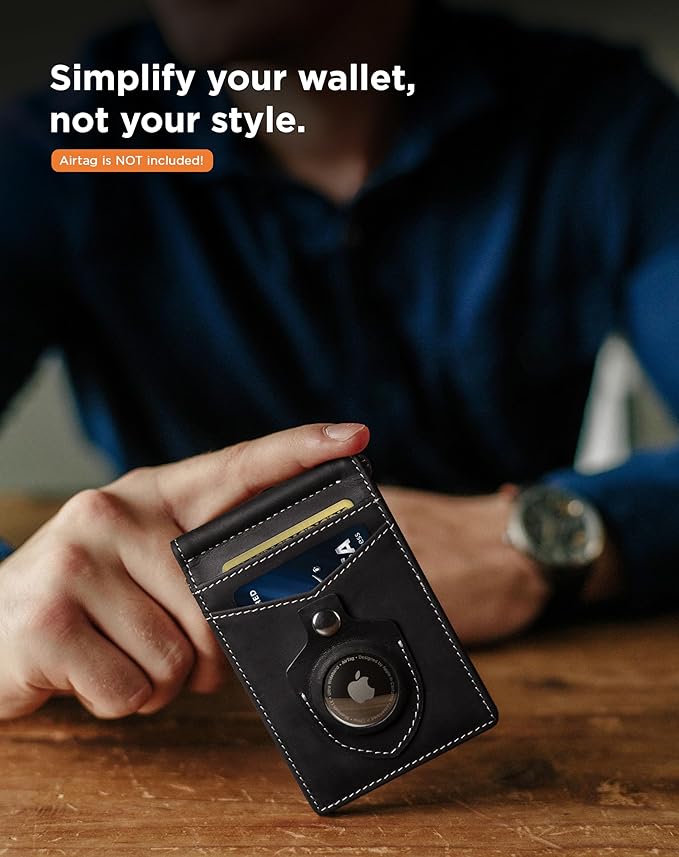 SERMAN BRANDS RFID Blocking Wallet Slim Bifold - Image 2