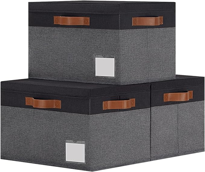 GhvyenntteS Fabric Storage Bins by GhvyenntteS