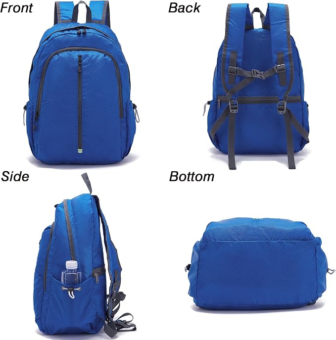 YZAOLL 25L Lightweight Packable Hiking Backpack Waterproof Hiking Daypack - Image 6