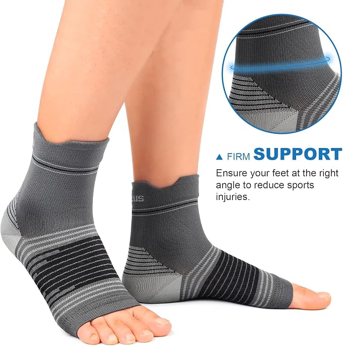 Plantar Fasciitis Sock for Men and Women, Compression Foot Sleeves - Image 4