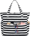 LEDAOU Beach Bag Waterproof Sandproof Women Tote Bag Pool Bag by LEDAOU