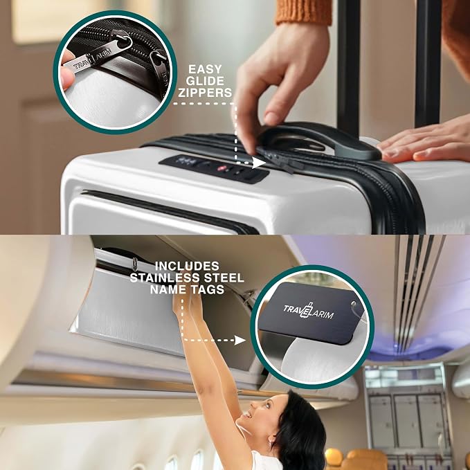 Luggage Sets 3 Piece, 22 Inch Carry on Luggage and 28 Inch Suitcases - Image 9