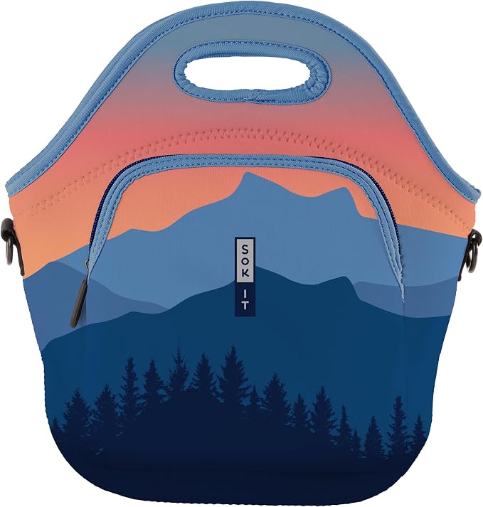Sok It LunchTote Zippered Bag Insulated Neoprene Caddy by SokIt