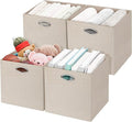 Posprica Storage Cubes, 12×12 Storage Bins, Fabric Drawers Organizer Basket by Posprica