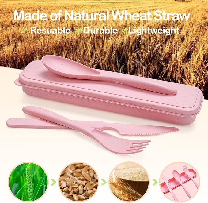 Reusable Travel Utensils Set - Image 2