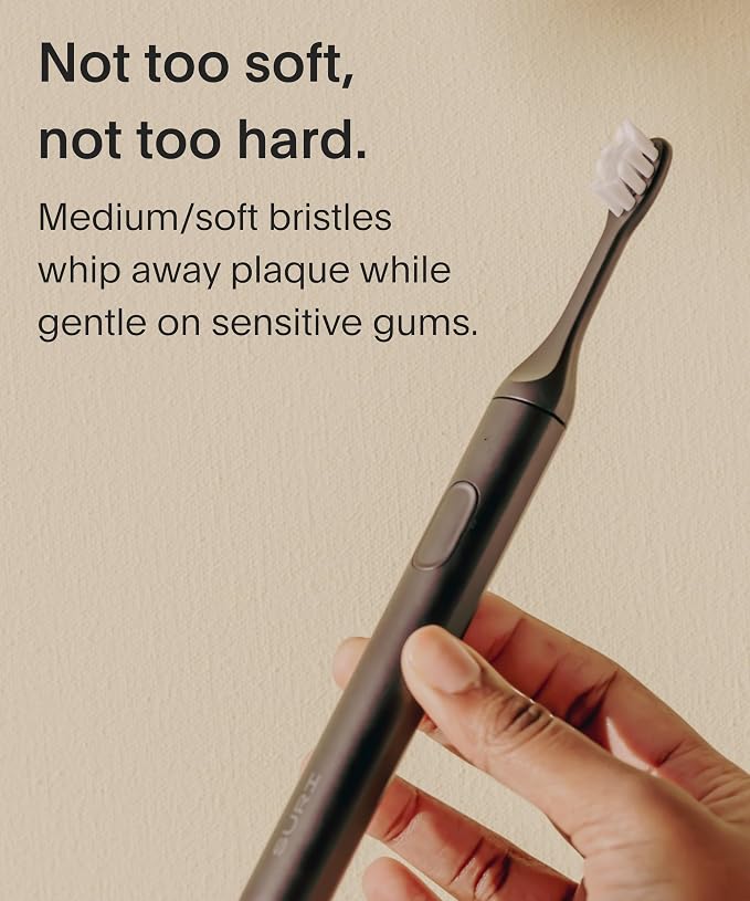 SURI Recyclable Plant-Based, Electric Toothbrush Heads - Image 2