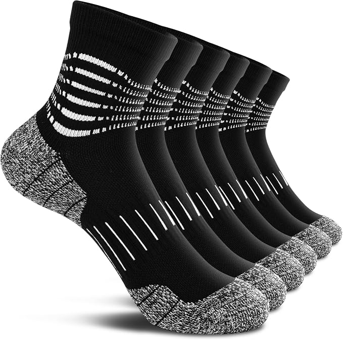 IRAMY Ankle Compression Socks for Men Athletic Running Socks by IRAMY