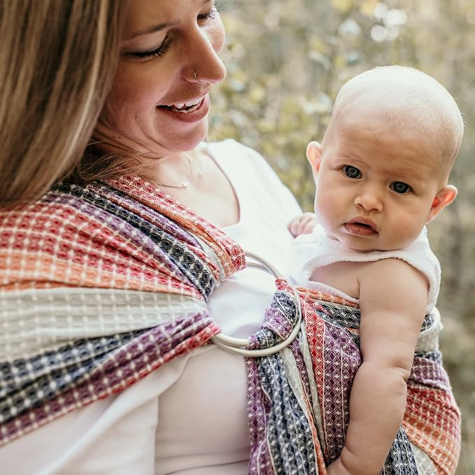 Hip Baby Wrap Ring Sling Baby Carrier - Image 7