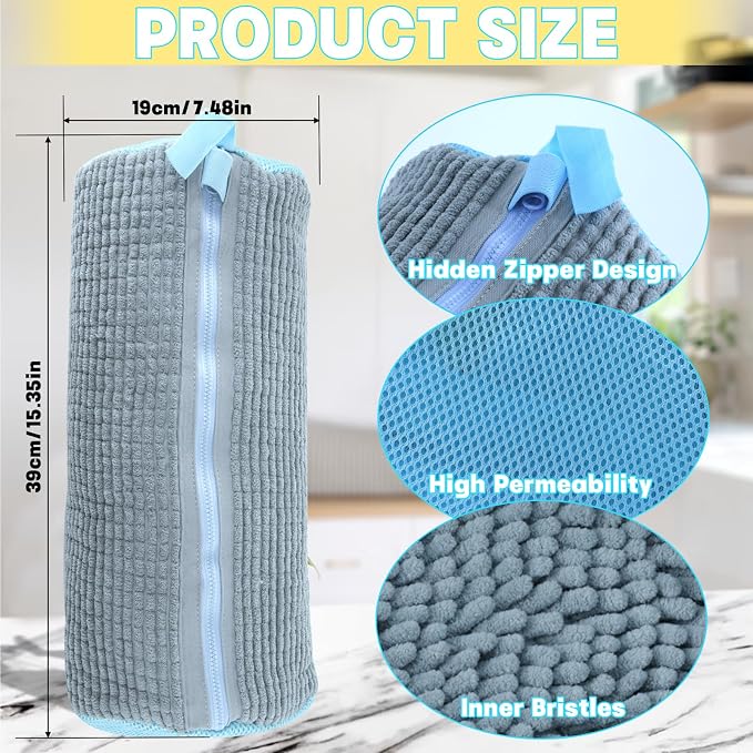 2PCS Shoe Washing Machine Bgs, Laundry Shoe Bags - Image 2