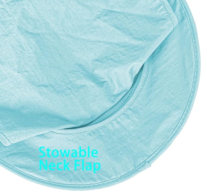 Sun Hats for Men Women Fishing Hat UPF 50+ Breathable Wide Brim Bucket Hats - Image 4