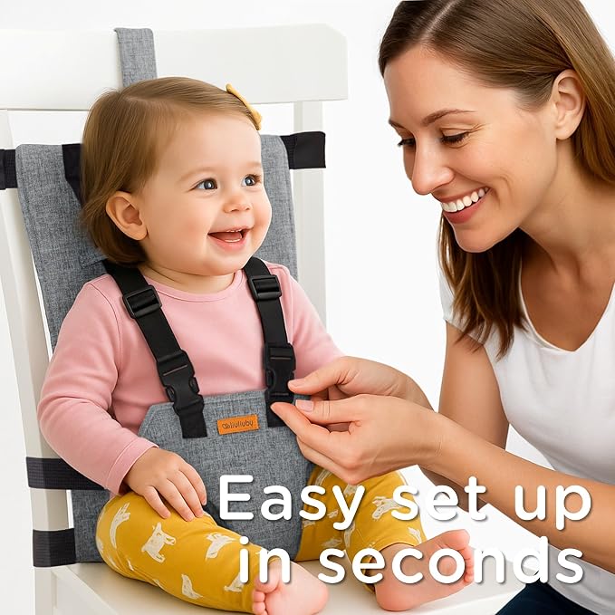liuliuby Compact Travel High Chair | Portable High Chair - Image 4