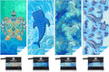 Microfiber Thin Lightweight Beach Towel Sand Free Quick Dry Absorbent Compact by WIDDONEN