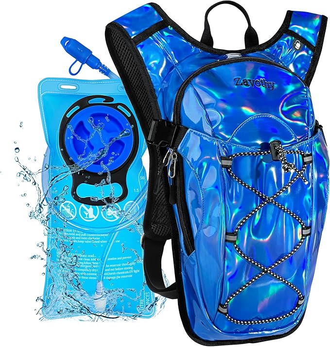 Reflective Hydration Backpack, Hydration Pack by Zavothy