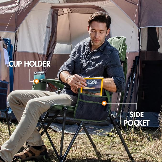 Portal Camping Chair with Lumbar Support - Image 5