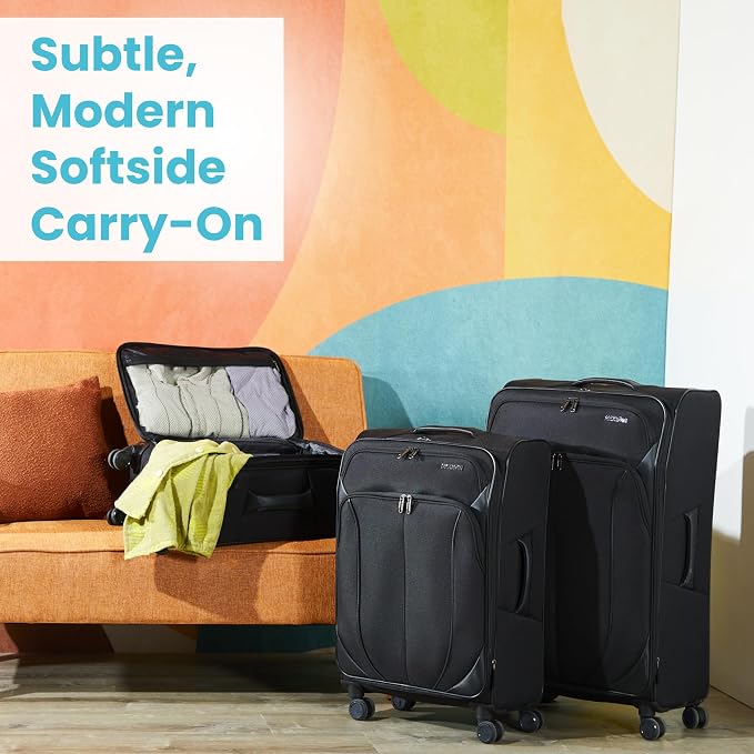 American Tourister 4 KIX 2.0 Expandable Softside Luggage - Image 2