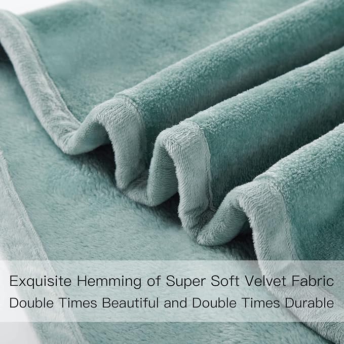 Surii Home Luxury Microfiber Flannel Blanket, Super Soft, and Breathable - Image 3