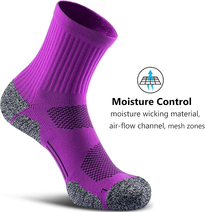 CWVLC Cushioned Compression Sport Quarter Socks - Image 5