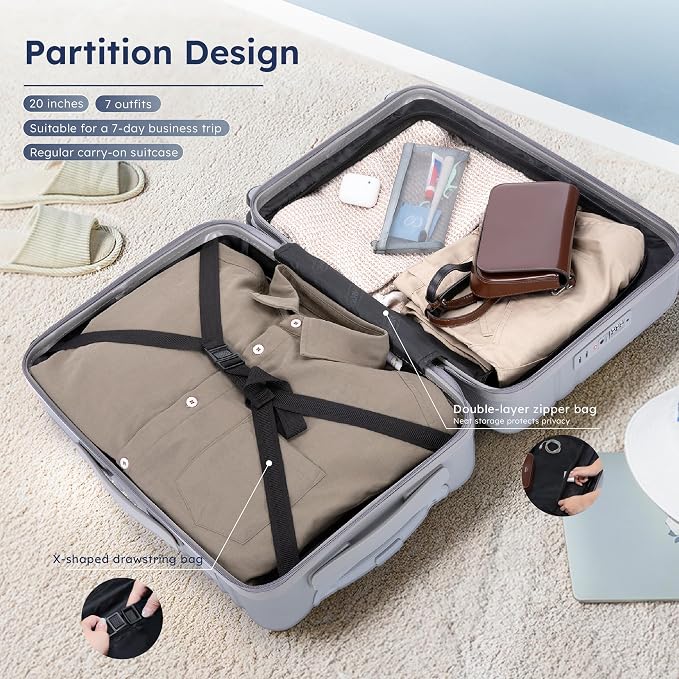 20-inch Carry On Luggage Airline Approved - Image 8