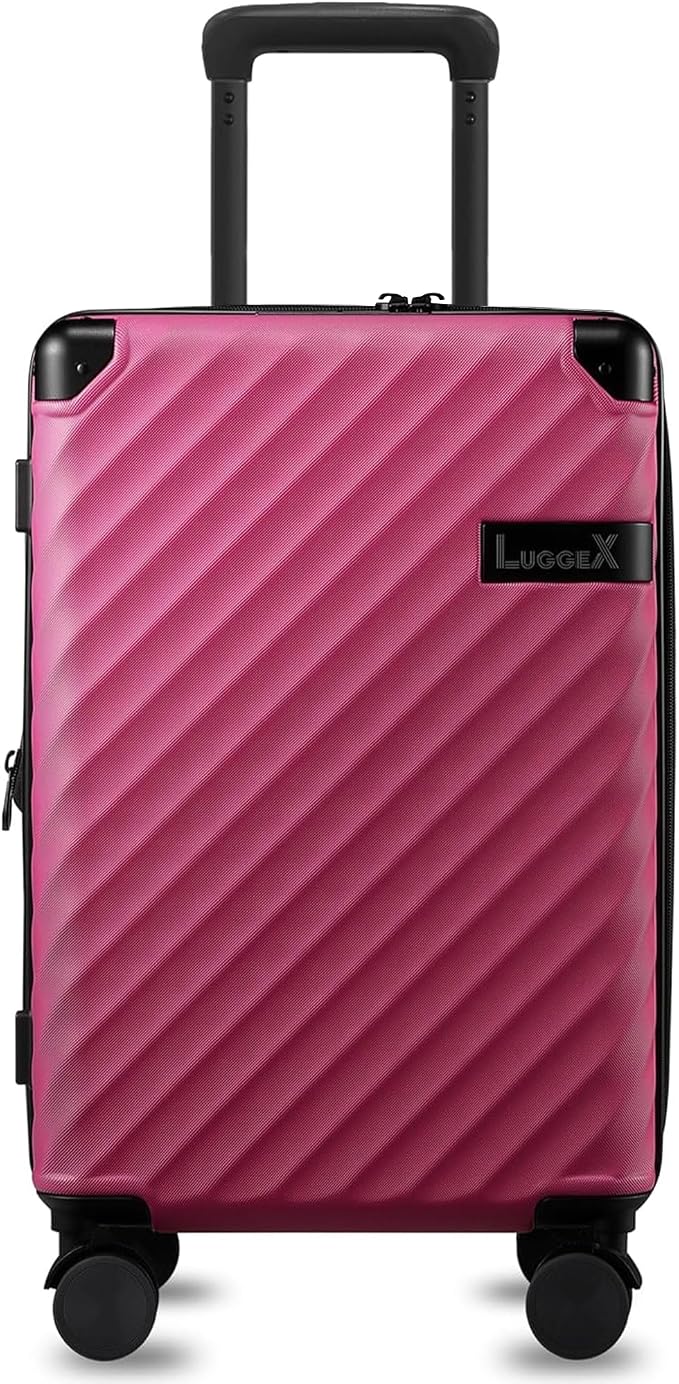 LUGGEX Luggage with Spinner Wheels, Polycarbonate Expandable Hard Shell Suitcase by LuggeXLUGGAGE