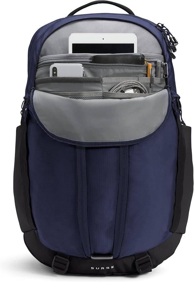 The North Face Surge Commuter Laptop Backpack, TNF Navy/TNF Black, One Size - Image 4