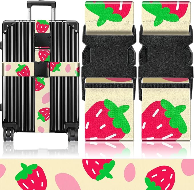 Slohif Luggage Straps for Suitcases Travel Belt Accessories Luggage Connector by Slohif