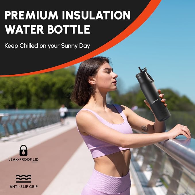 Insulated Stainless Steel Water Bottles - Image 6