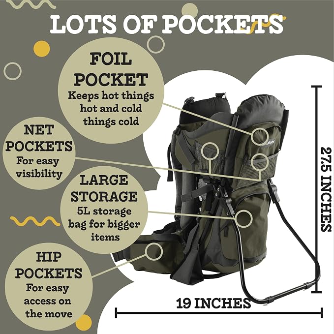 Hiking Baby Carrier Backpack - Image 4