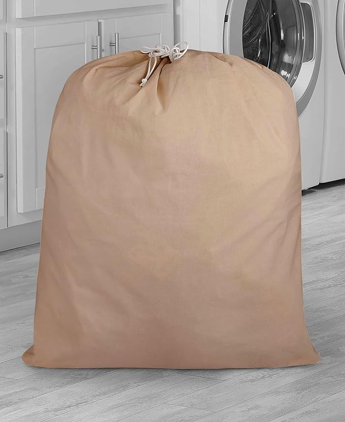 Urban Villa Laundry Bag Canvas|Dirty Clothes Travel Laundry Bag|Machine - Image 4