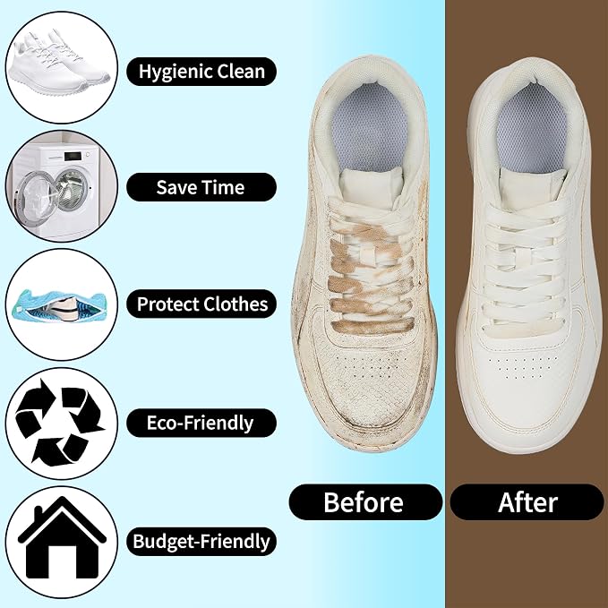 Shoe Washing Bag for Washing Machine, Laundry Shoe Bag for Washer and Dryer - Image 2
