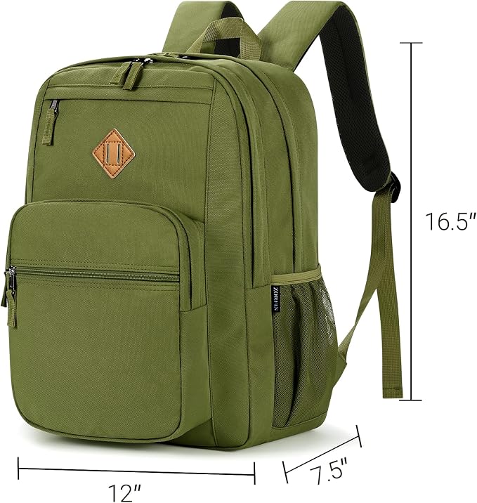 ZORFIN 26L Backpack for College, and Travel: Water Resistant Bookbag - Image 3