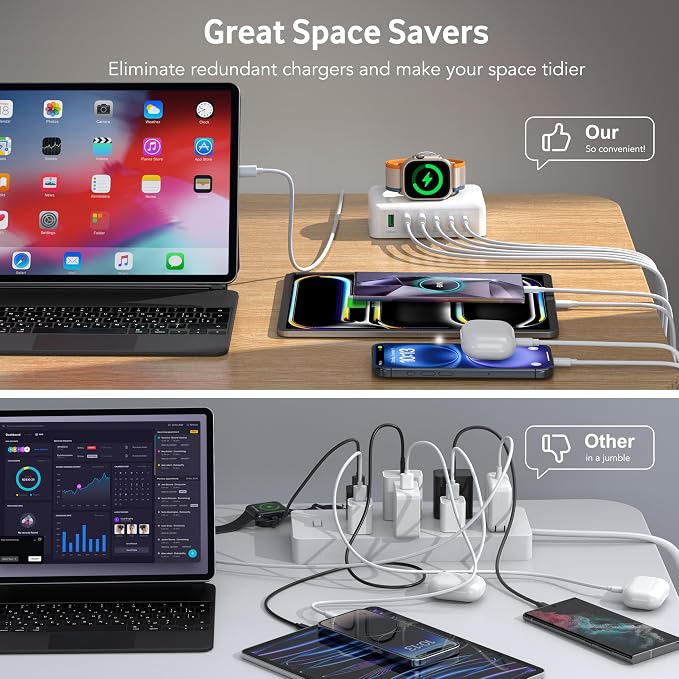 125W USB C Fast Charger Charging Station Block - Image 5
