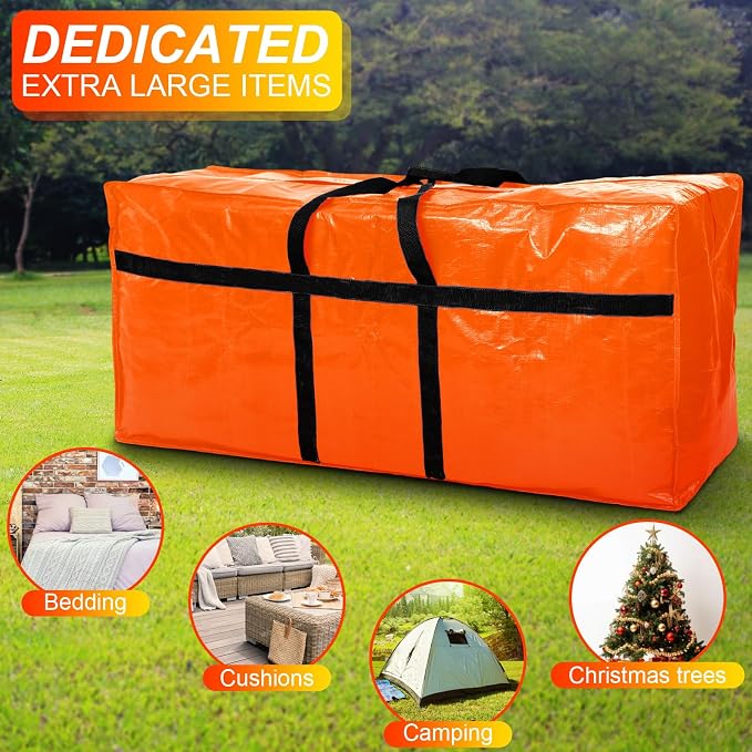 4 Pcs 96 Gallon Large Moving Bags - Image 5