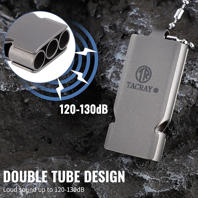 TACRAY Emergency Whistles Lifeguard Safety Whistle - Image 3