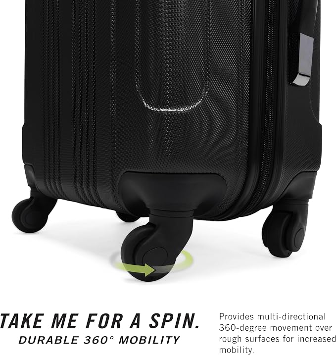 Kenneth Cole REACTION Out of Bounds Lightweight Hardshell 4-Wheel Spinner - Image 4
