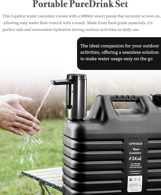 Portable 5 Gallon Water Jug - Image 4