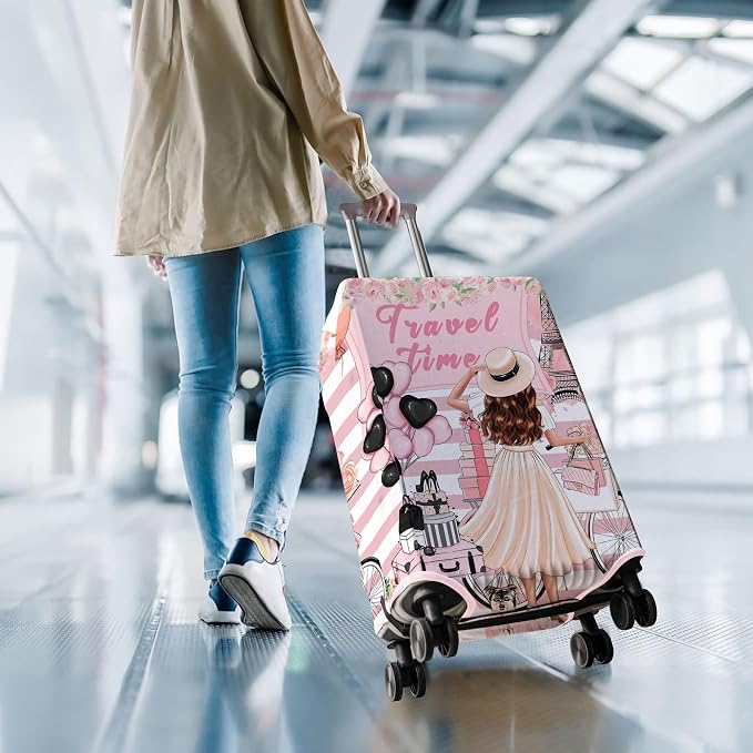 Travel Luggage Cover Suitcase Protector Fits 18-32 Inch Wheel Covers - Image 7