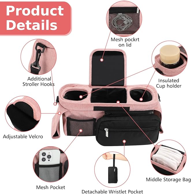 Accmor Universal Stroller Organizer - Image 4