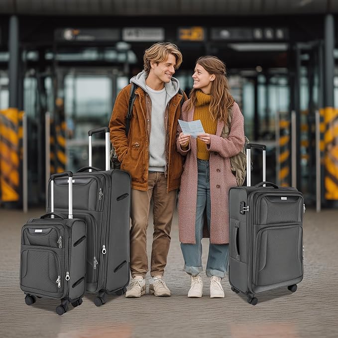 3-Piece Softside Expandable Luggage Set - Image 8