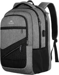 MATEIN 17 Inch Work Backpack for Men Women, Water Resistant Practical Travel by MATEIN