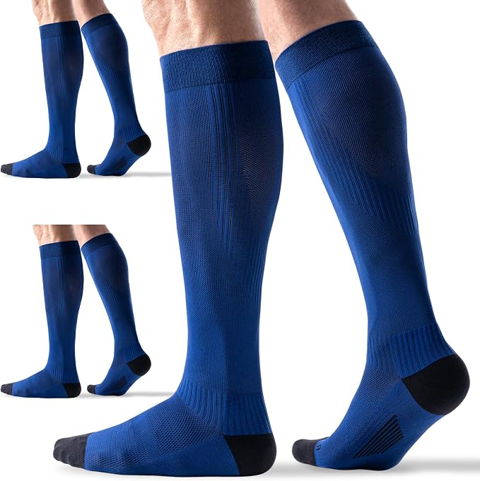 3 Pairs Compression Socks 15-20 mmHg by Bbfrey