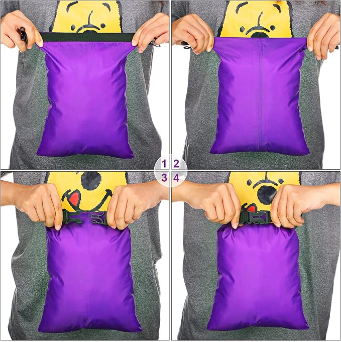 Shappy Waterproof Dry Bag Set 6 Sizes Lightweight Sacks and Long Adjustable - Image 4