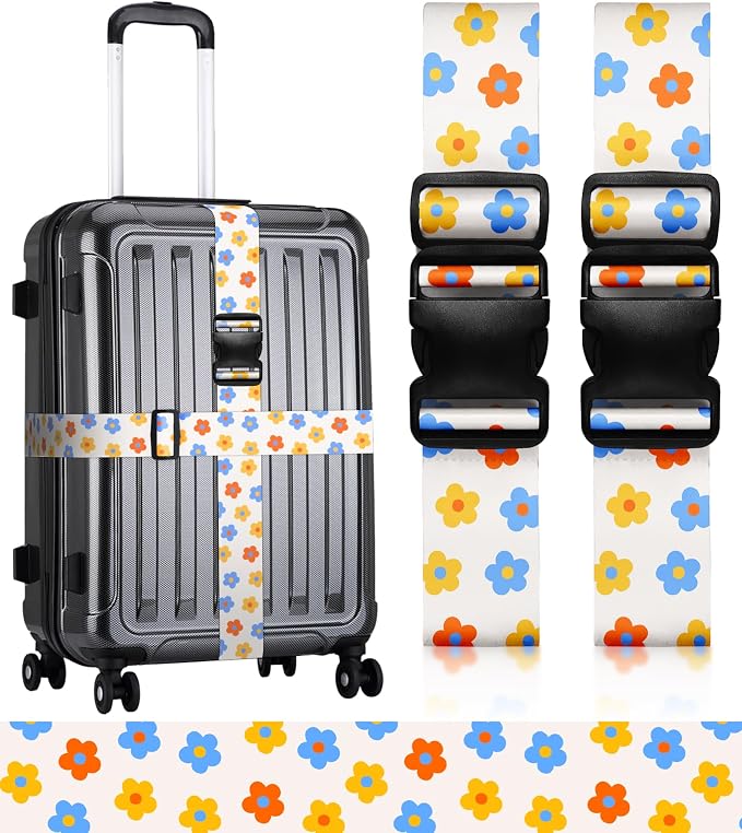 Luggage Straps for Suitcases Travel Belt Luggage Band Heavy Duty Traveling by Stanoha