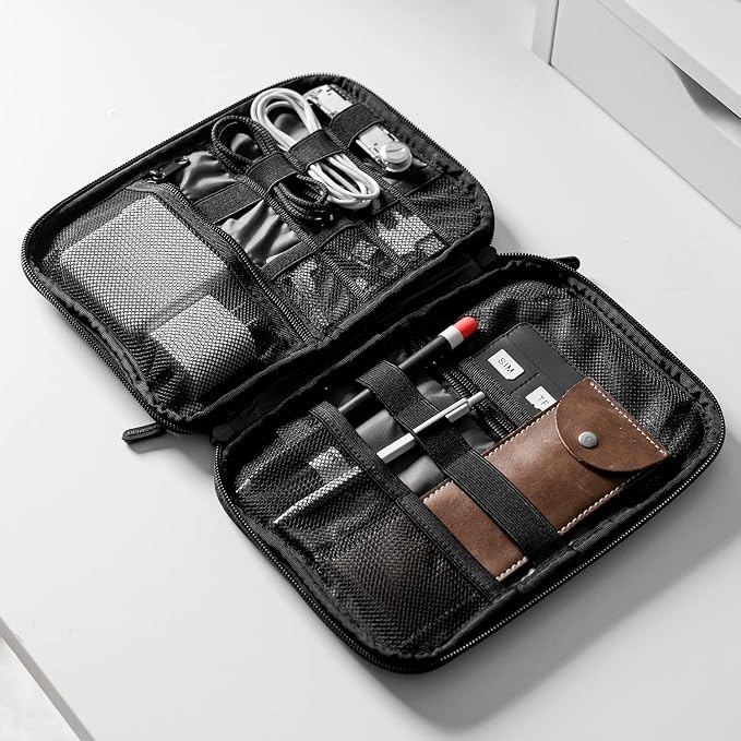 BAGSMART Electronics Travel Organizer Case, Tech Accessories Cord Storage Bag - Image 7