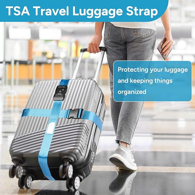 Travel Inspira Luggage Straps TSA Approved - Image 5