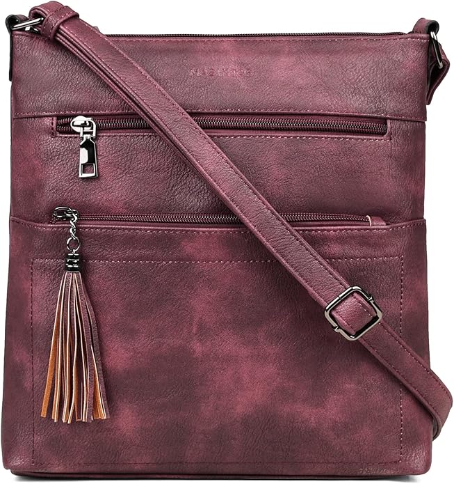 MASINTOR Crossbody Purses for Women, Adjustable Strap Shoulder Bag by MASINTOR