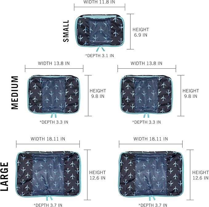 TravelWise Packing Cubes - Image 3