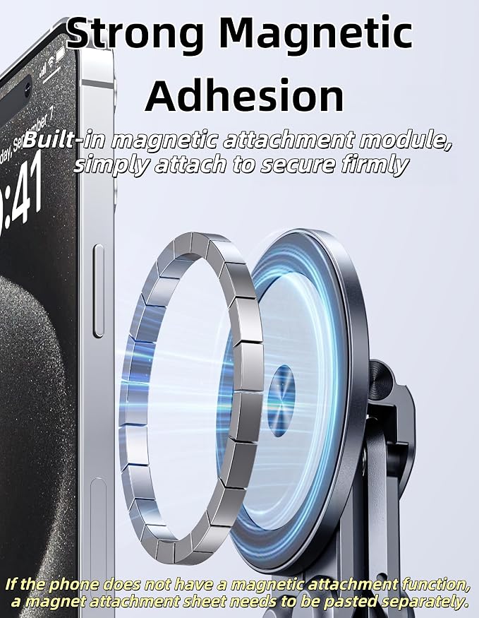 3-in-1 Folding Aluminum Alloy Laptop Stand, Height Adjustable Ergonomic - Image 6